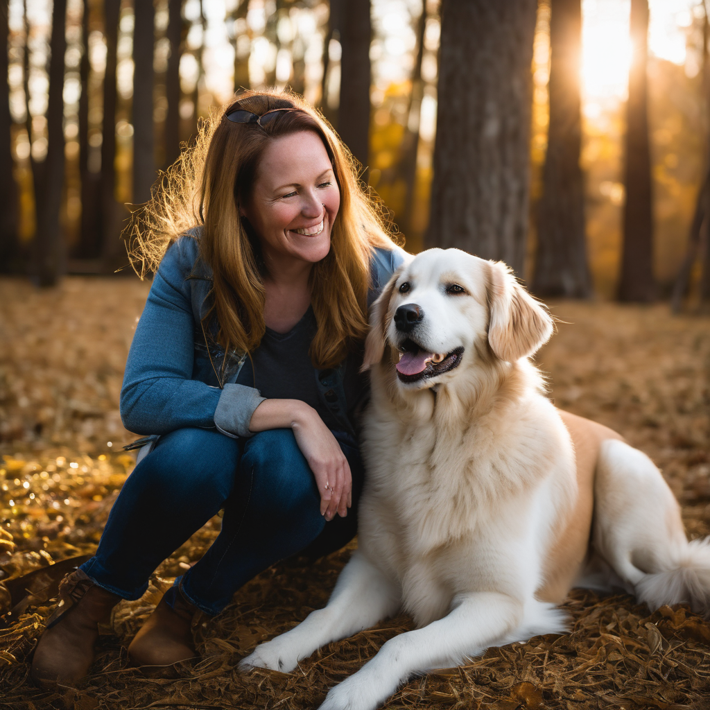 Another satisfied pet owner with their dog